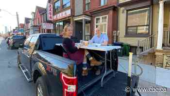 They’ve missed dining out on Toronto patios. Here’s their inventive solution