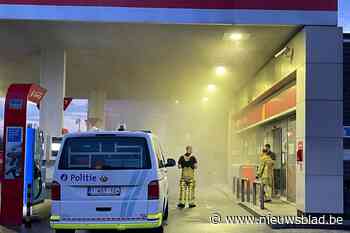 Hevige rook in tankstation in Wijnegem na vals inbraakalarm