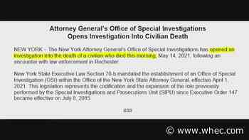 By law, NYS AG will investigate the fatal RPD shooting