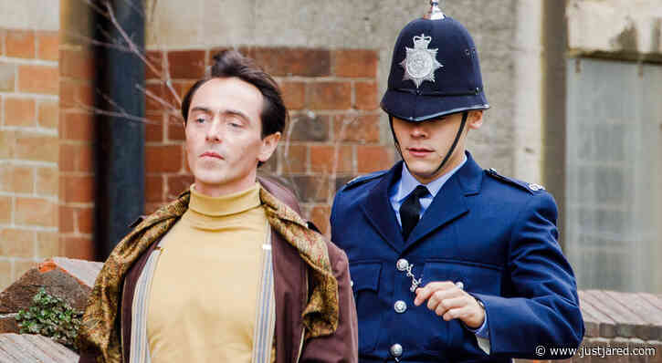 Harry Styles Runs After David Dawson in More Photos from 'My Policeman' Set!