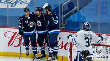 Jets close campaign with victory over Maple Leafs, but lose Stastny to injury