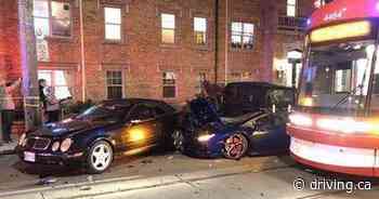 Tragic results when Lambo tangles with Toronto streetcar - Driving