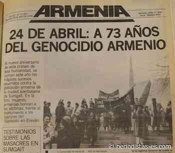 Diario Armenia cumple noventa años y es reconocido en Buenos Aires - Periodistas-es