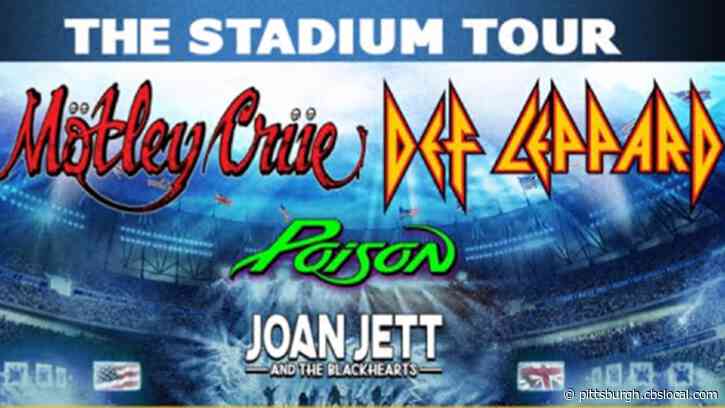 Motley Crue, Def Leppard’s Pittsburgh Concert Rescheduled To Next Summer