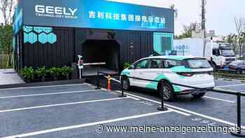 Voller Akku in nur 1 Minute: In China erhalten E-Autos in Höchstgeschwindigkeit Strom