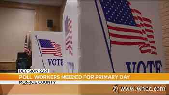 Monroe County looking for 1,600 poll workers for Primary Day