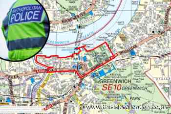 Police announce dispersal order for Greenwich