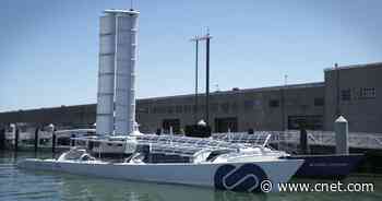 Hydrogen, solar and wind: How this ship creates its own energy video     - CNET