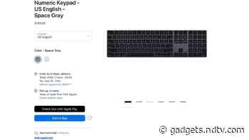 Apple Discontinuing Space Gray Colourway for Its Magic Keyboards, Mice, More Accessories