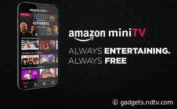 Amazon miniTV In-App Video Streaming Platform Launched in India With Curated Web Series, Tech Videos, More