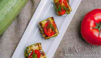 Rotolini di zucchine con crema al tonno | Accattivanti con il pomodoro - RicettaSprint