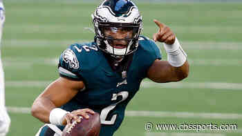Eagles' Nick Sirianni praises how Jalen Hurts is progressing learning new offense: 'He's impressive in there'