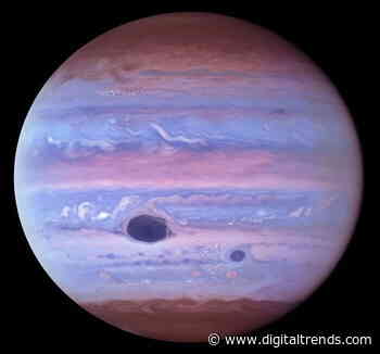 Beautiful images show the stripes of Jupiter in three different wavelengths