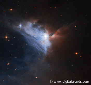 Hubble captures a cosmic cloud illuminated by starlight
