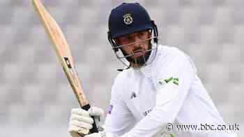 County Championship: Hampshire skipper James Vince keeps visitors in it at Lord's