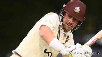 County Championship: Rory Burns scores 55 as Surrey edge day two against Somerset