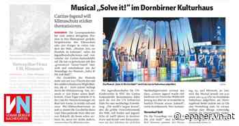 Musical „Solve it!“ im Dornbirner Kulturhaus - Vorarlberger Nachrichten | VN.AT
