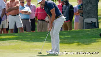 A day after Scott Stallings' caddie asked him if 'we could break 80,' he jumps near AT&T Byron Nelson lead - usatoday.com