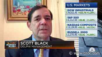 Delphi Management's Scott Black says he'd continue to own Apple - CNBC