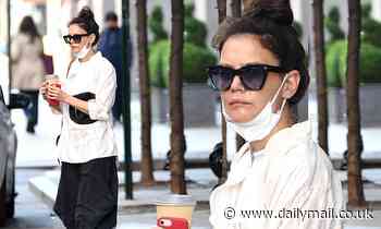 Katie Holmes is spotted for the first time since splitting from boy toy Emilio Vitolo Jr.