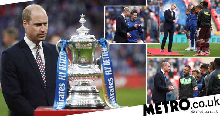 William seen at FA Cup final after Harry compares royal life to ‘living in zoo’