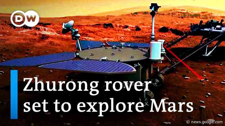 China spacecraft makes successful landing on Mars | DW News - DW News
