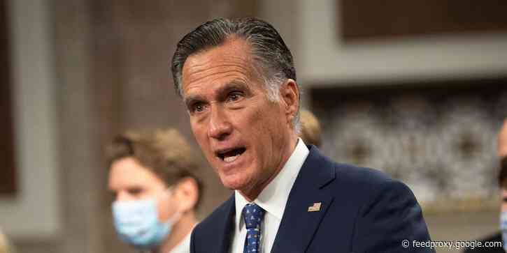 Mitt Romney rebuked some of his Republican Senate colleagues, calling January 6 Capitol riots an 'insurrection against the Constitution'