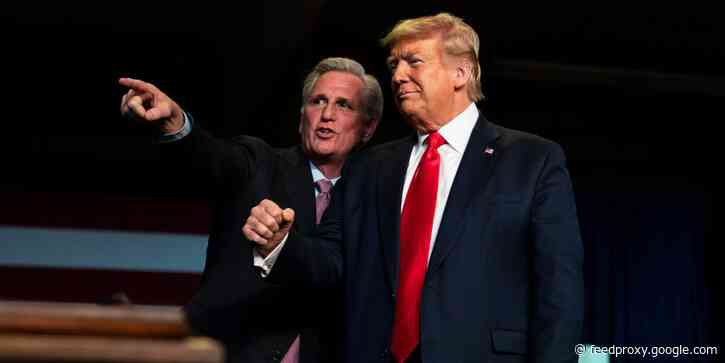 'Donald Trump didn't need to sleep five hours a night': McCarthy says that Biden doesn't have the 'energy' of the former president