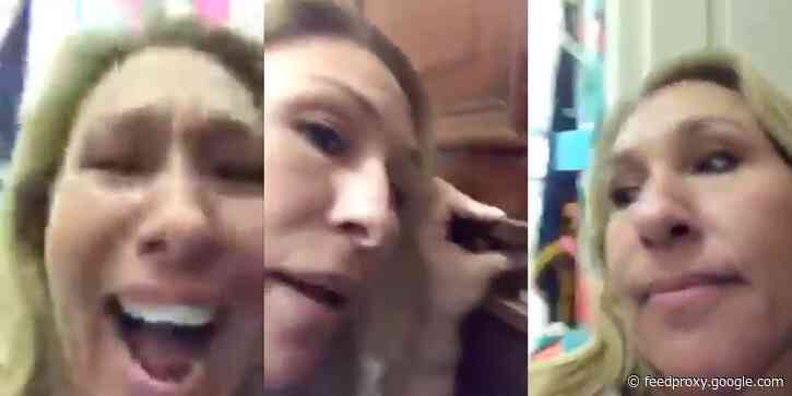 AOC said Marjorie Taylor Greene is 'deeply unwell' after a video of Greene taunting her through a letterbox resurfaced