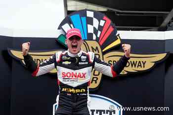Rinus VeeKay Becomes IndyCar's Newest First-Time Winner
