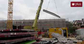 Lauchheim feiert ein kleines Richtfest für ein großes Bauwerk - Schwäbische