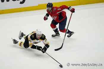Nic Dowd scores in OT, Capitals beat Bruins 3-2 in Game 1