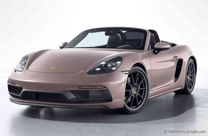 2022 Porsche 718 Boxster and Cayman see price increases