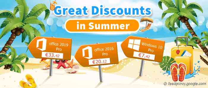 Best gifts for Summer: Windows 10 Pro with $7.42 and Office 2019 Pro with $33.42