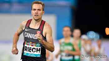 Canada's Nate Riech lowers his Paralympic world record in 1,500m at California meet