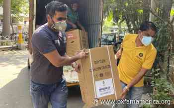 Oxfam distributing medical and protective equipment in India | Oxfam - Oxfam America