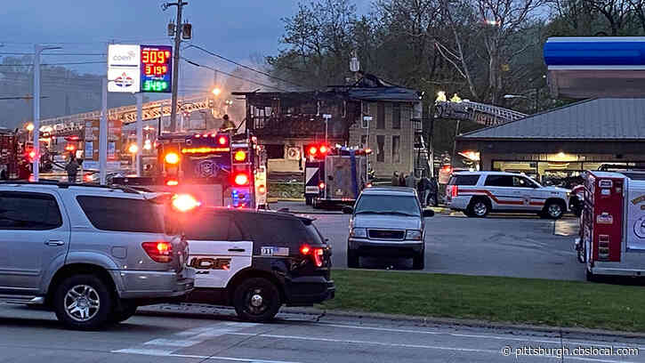 Fire Engulfs Spaghetti & Steakhouse Restaurant In Murrysville