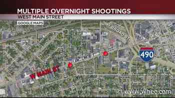 RPD: 3 people injured in 2 shootings on West Main Street