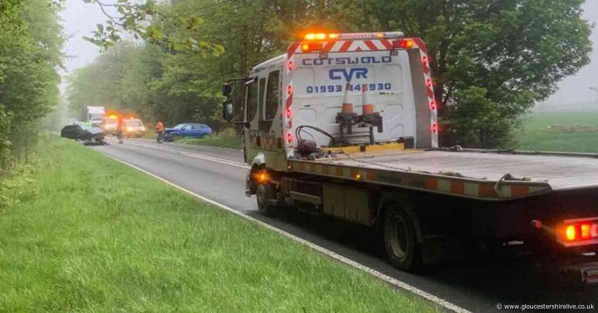 A40 re-open after crash leaves Gloucester man critically injured and ...