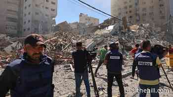 Blinken speaks to AP chief after Israeli airstrike destroys Gaza media building