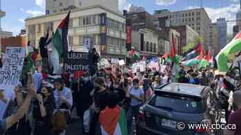 Demonstrations held across Canada amid escalating conflict between Israel and Palestinians