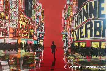 Schilderij brengt 4.200 euro op voor Olympiër Hanne Verbruggen