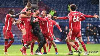 Liverpool goalkeeper Alisson scores stoppage-time winner against West Bromwich Albion