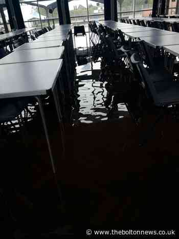 Major floods affect Horwich following lengthy downpours