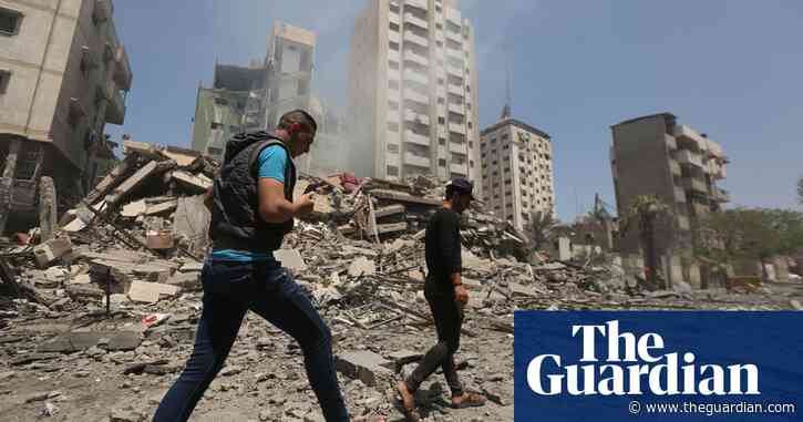 Gaza suffers deadliest airstrikes yet as Israel targets Hamas leader – video report