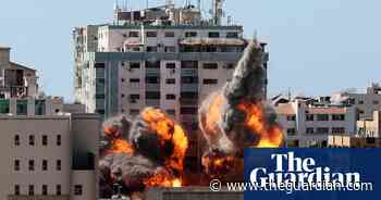 Israel strike in Gaza destroys Al Jazeera and other media offices – video