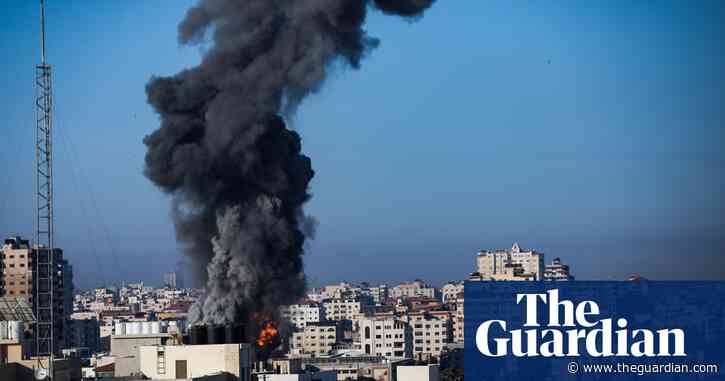 Israeli fighter jets hit targets in central Gaza as fight with Hamas escalates – video