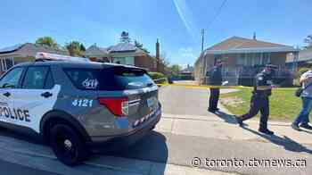 Suspect sought after male chased and shot in Scarborough: police