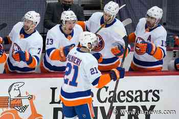 Palmieri's OT Winner Lifts Isles by Penguins 4-3 in Game 1