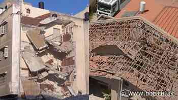 Israel Gaza conflict: Homes and buildings destroyed in Sderot and Gaza City